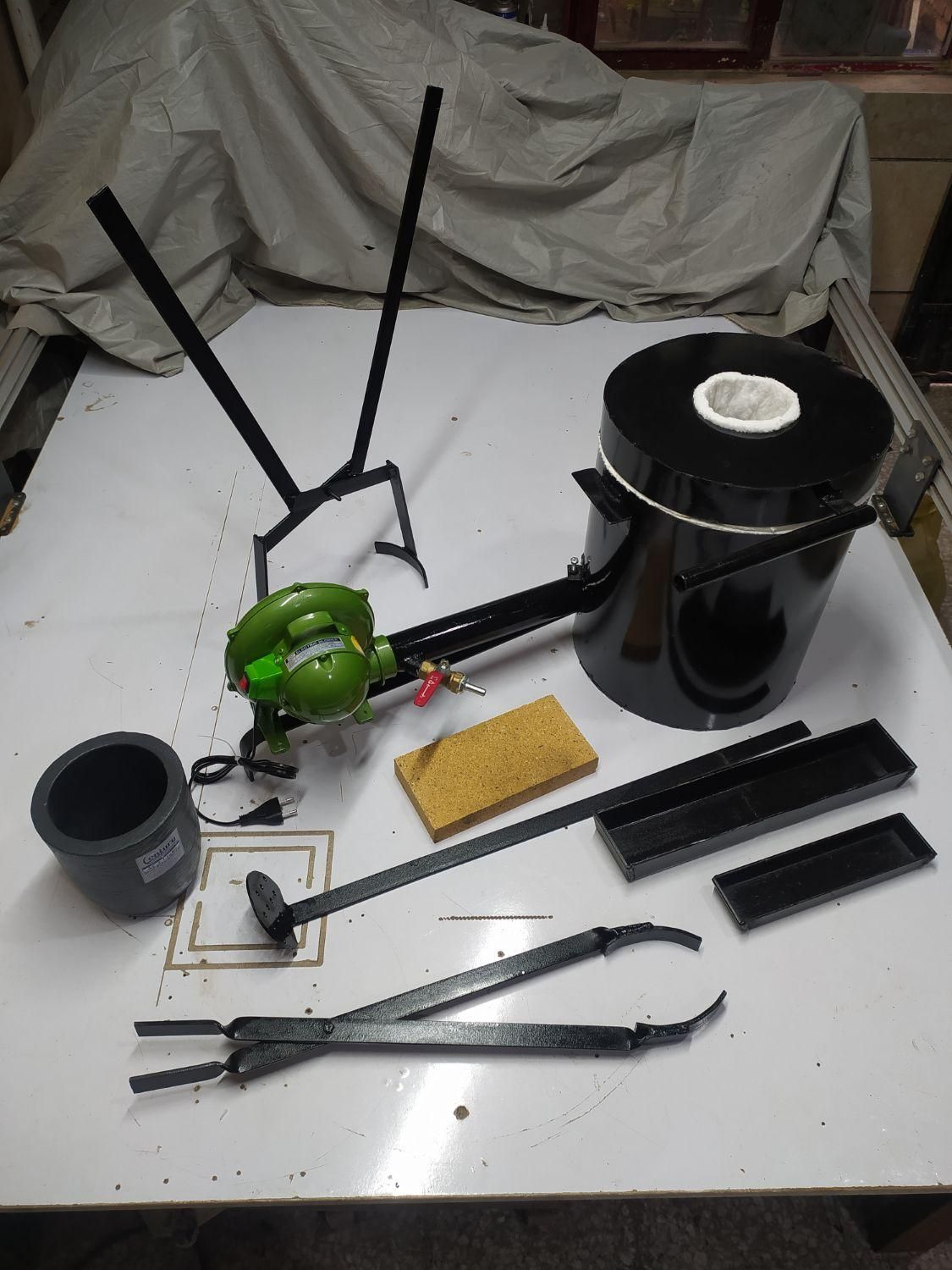 کوره مخصوص ذوب طلا و نقره و...|ماشین‌آلات صنعتی|تهران, فلسطین (میدان انقلاب)|دیوار