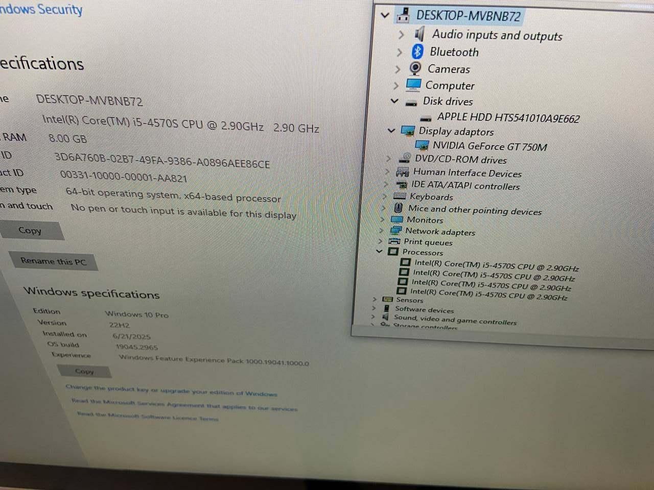 iMac 2014-i5th4-8-1tb-1gb nvidia 750|رایانه رومیزی|مشهد, سناباد|دیوار