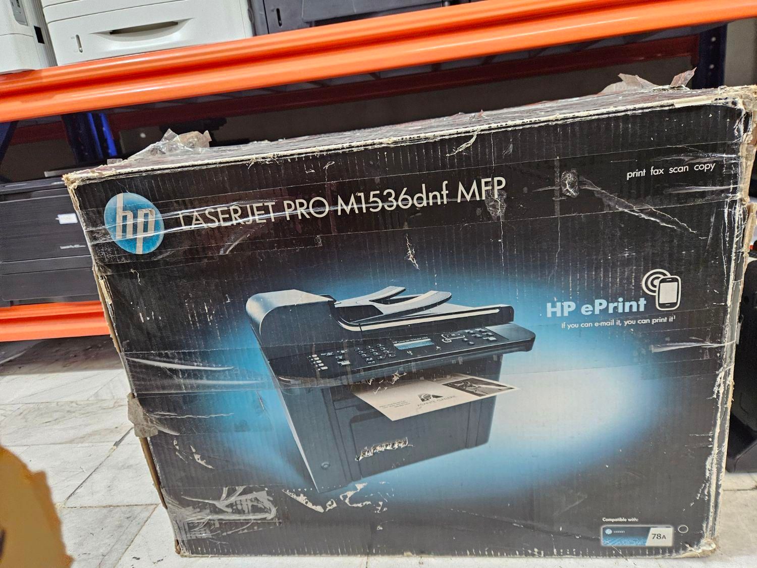 پرینتر اکبند نو چهار کاره hp M1536DNF برق ۲۲۰|پرینتر، اسکنر، کپی، فکس|تهران, ایرانشهر|دیوار