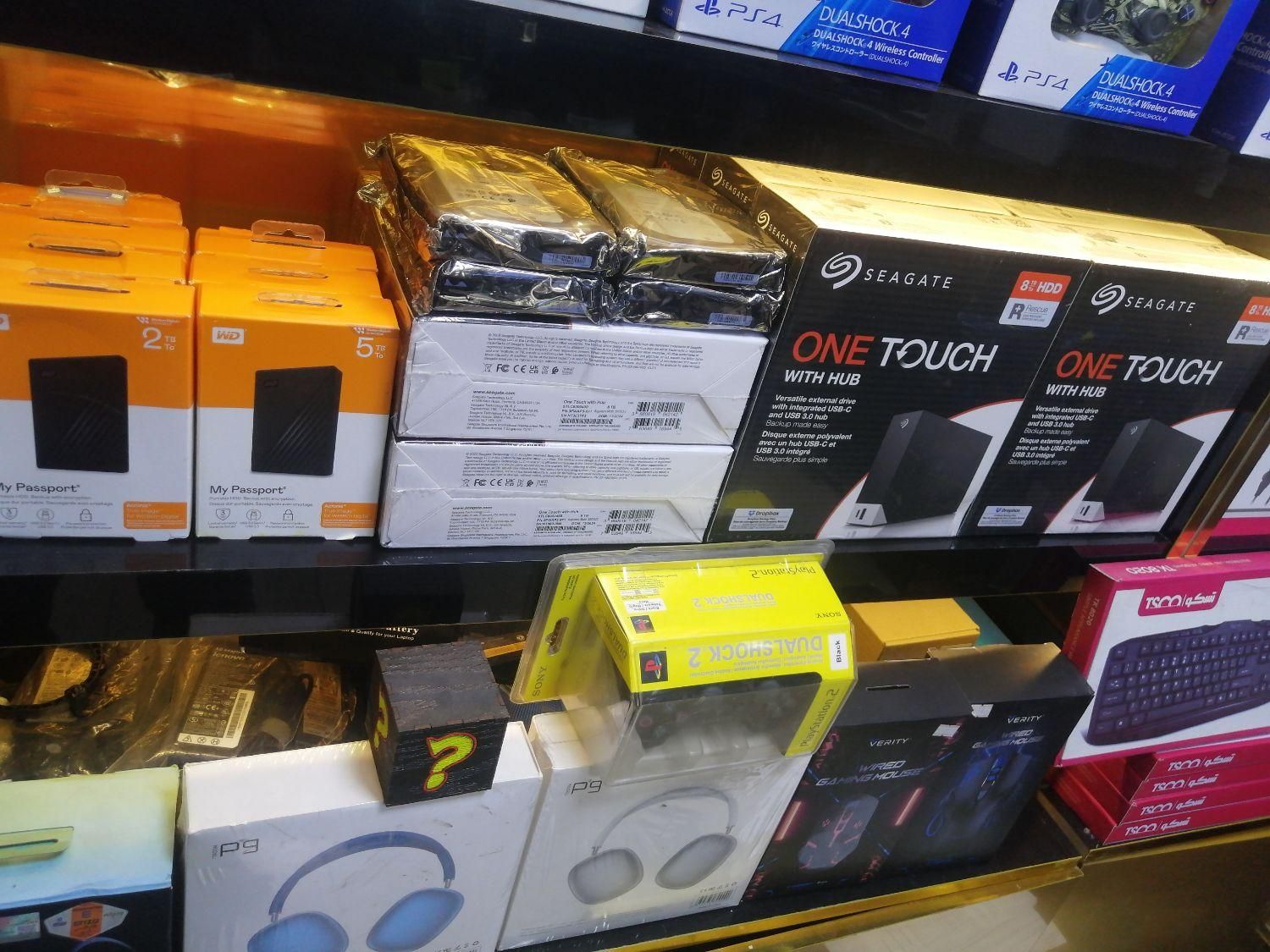 هارد اکسترنال آمریکایی 8 ترا Seagate One Touch|قطعات و لوازم جانبی رایانه|ری, فیروزآبادی|دیوار