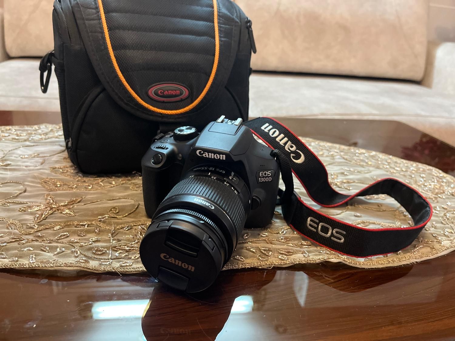 دوربین کانن Canon EOS 1300D  18-55 و کیف مخصوص|دوربین عکاسی و فیلم‌برداری|زنجان, |دیوار
