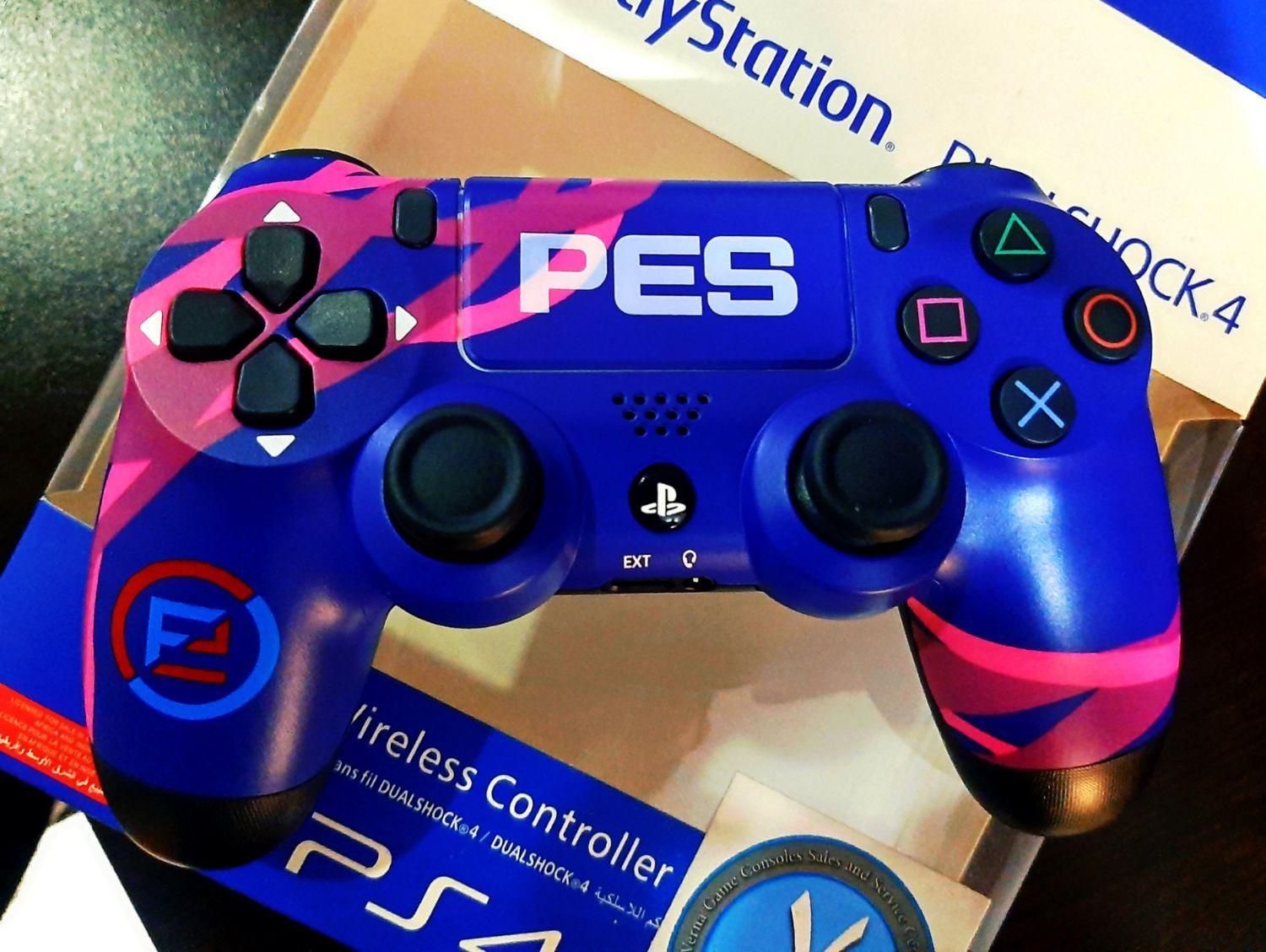 دسته ps4 اصلی پلمپ آکبند طرح جذاب pes|کنسول، بازی ویدئویی و آنلاین|رشت, حاجی آباد|دیوار