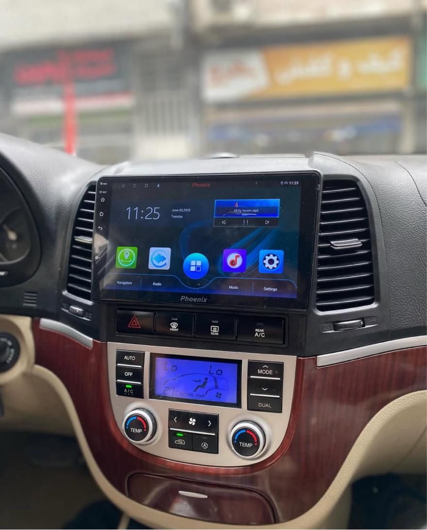 مانیتور هیوندا توسان ix35سانتافه ix45 وراکروز ix55|قطعات یدکی و لوازم جانبی|تهران, خرمشهر|دیوار