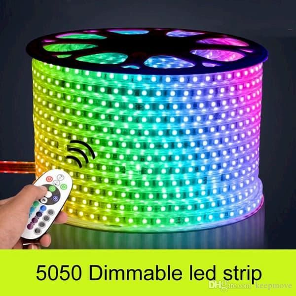 ریسه هفت رنگ RGB یکسال گارانتی|ریسه و چراغ تزئینی|تبریز, |دیوار