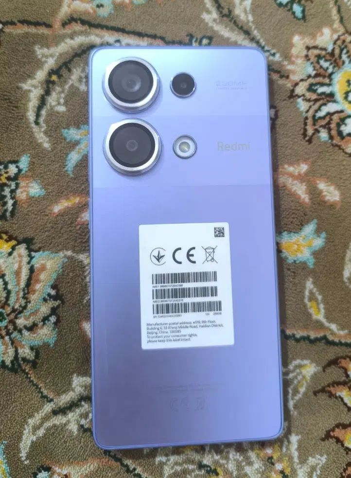 شیائومی Redmi Note 13 با حافظهٔ ۲۵۶ گیگابایت|موبایل|محمدشهر, محمدشهر|دیوار
