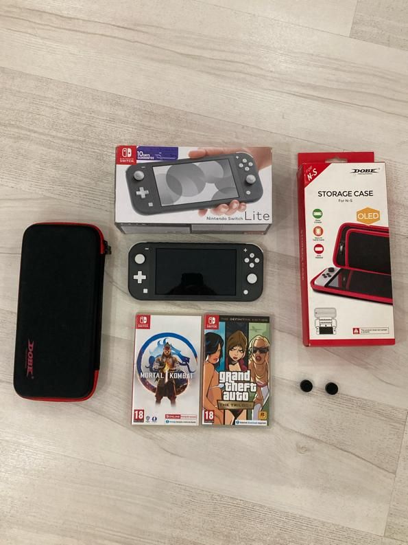 nintendo switch lite gray|کنسول، بازی ویدئویی و آنلاین|مشهد, سجاد شهر|دیوار