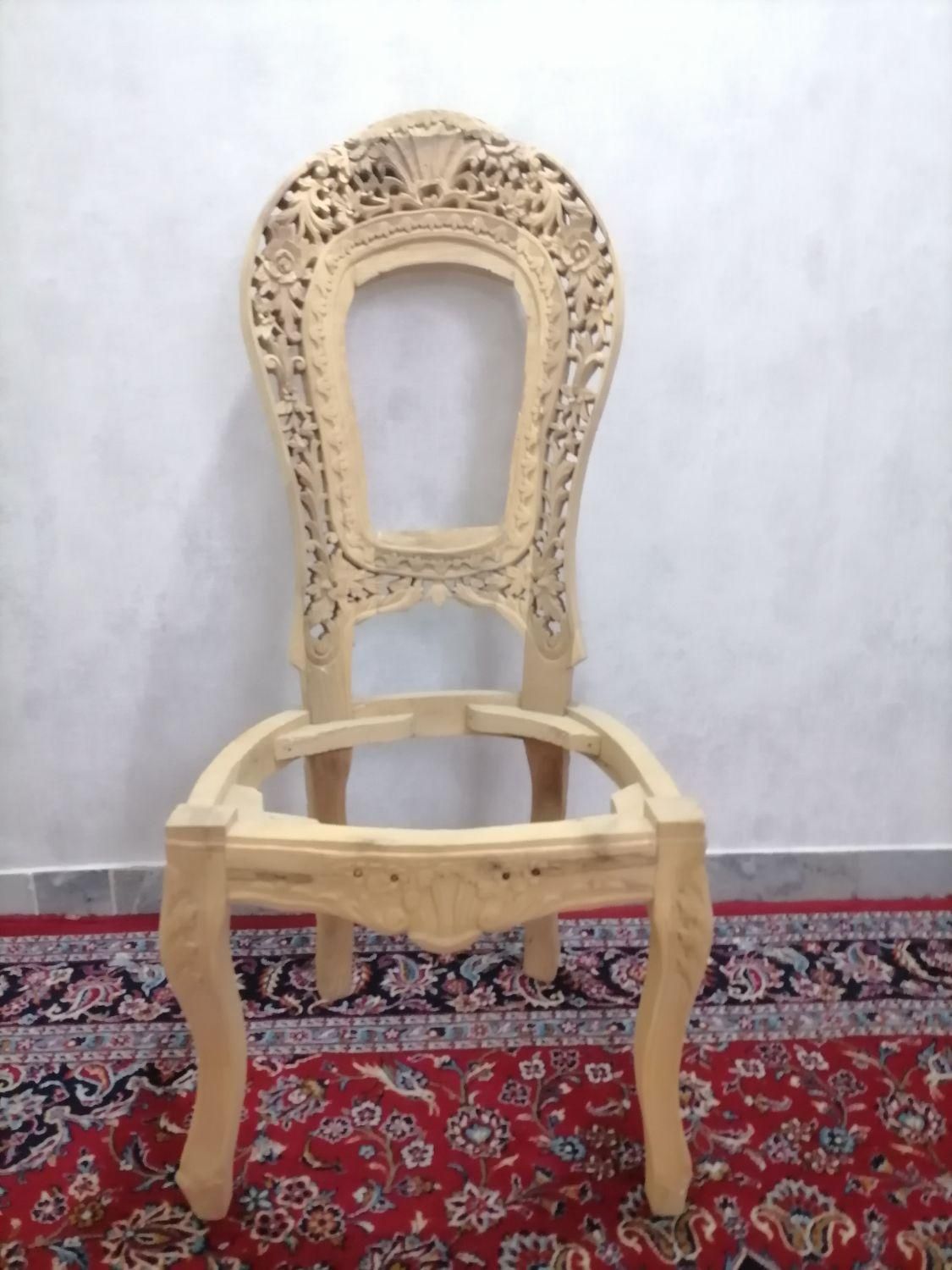 صندلی ناهارخوری ۸ نفره با میز|میز و صندلی غذاخوری|قم, زنبیل آباد|دیوار