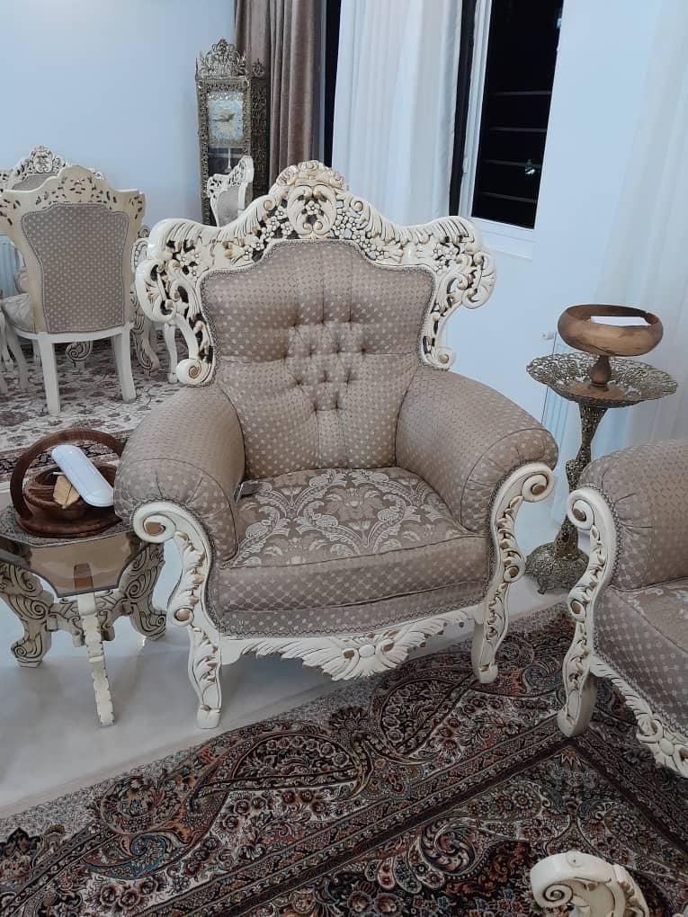 مبل استیل به همراه ناهار خوری ۶ نفره|مبلمان خانگی و میز عسلی|کرج, فاز ۱ مهرشهر|دیوار