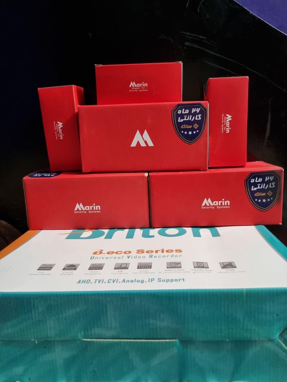 دوربین مدار بسته برایتون با سه دوربین dvr briton|دوربین مداربسته|اردبیل, |دیوار