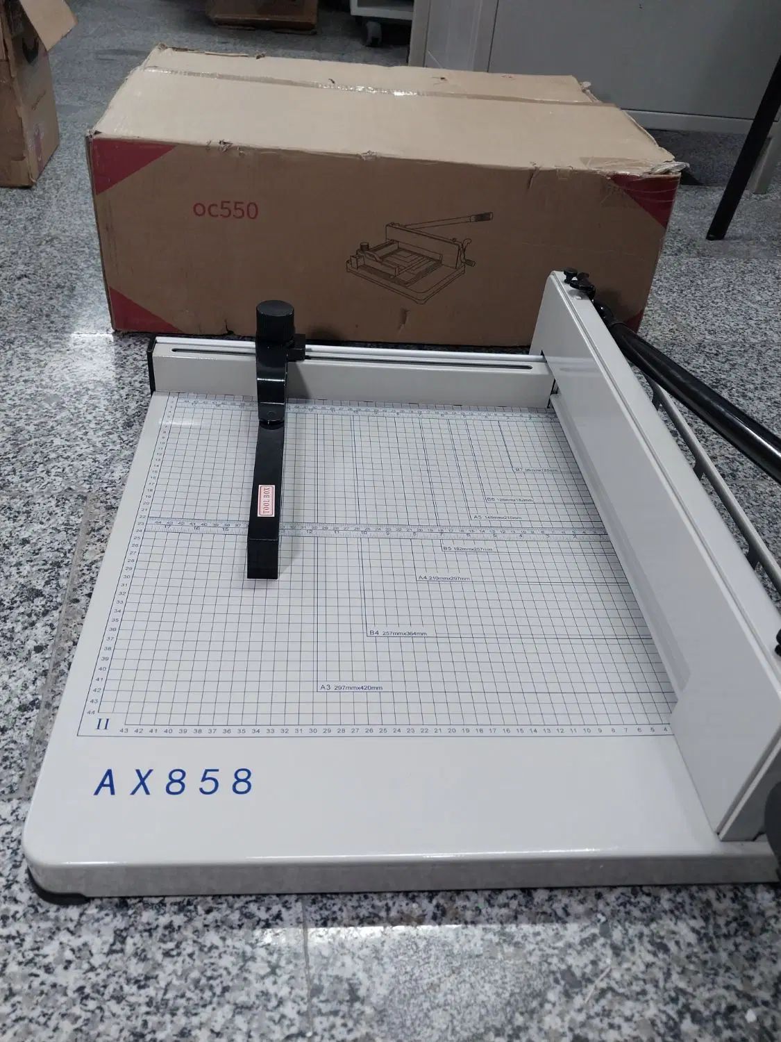 برش دستی دستگاه کاتر کاغذ برش کتاب A3 858|لوازم التحریر|تهران, جوانمردان (اندیشه)|دیوار