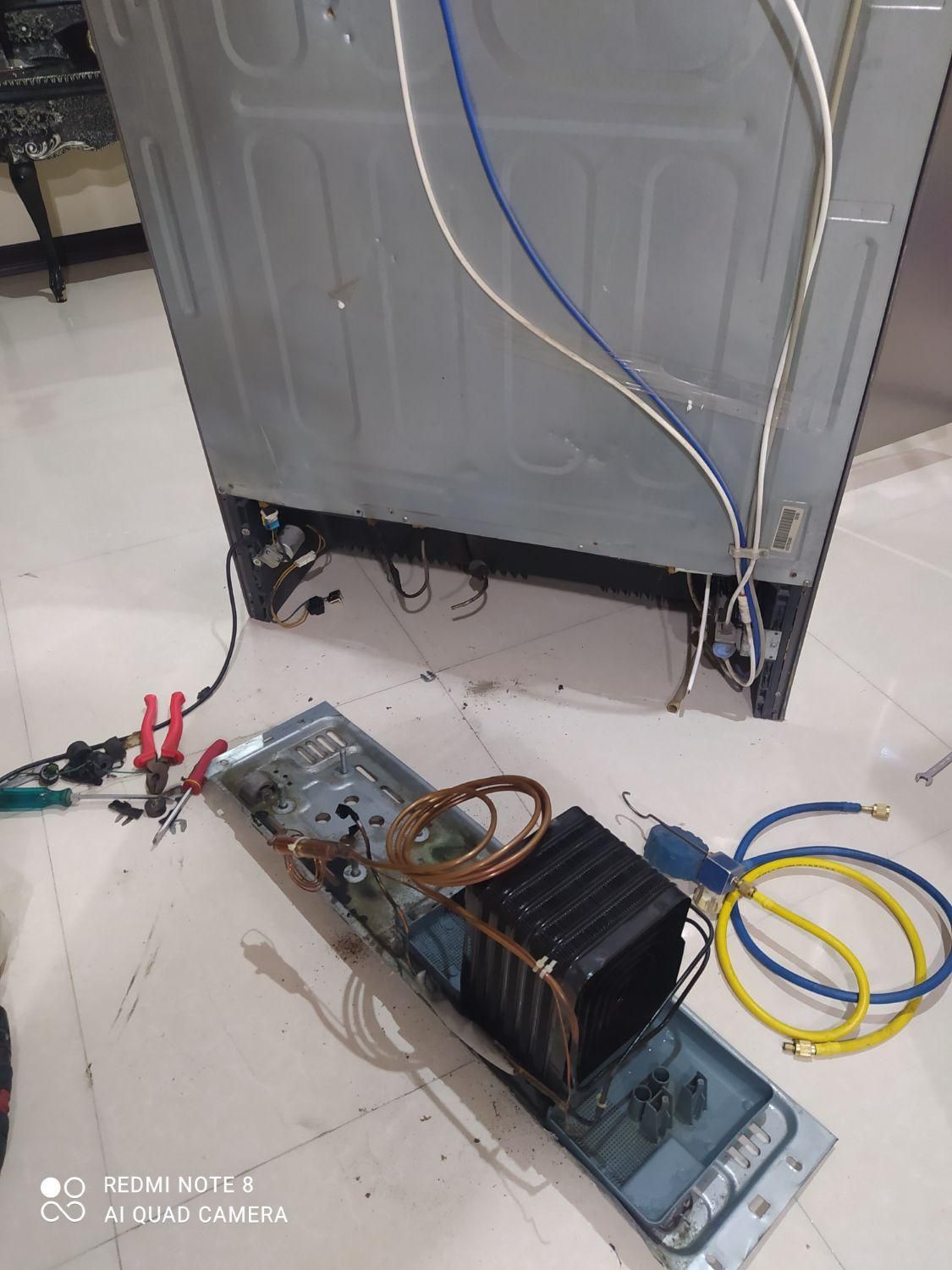 تعمیر یخچال فریزر و سایدبای ساید|خدمات پیشه و مهارت|رشت, منظریه|دیوار