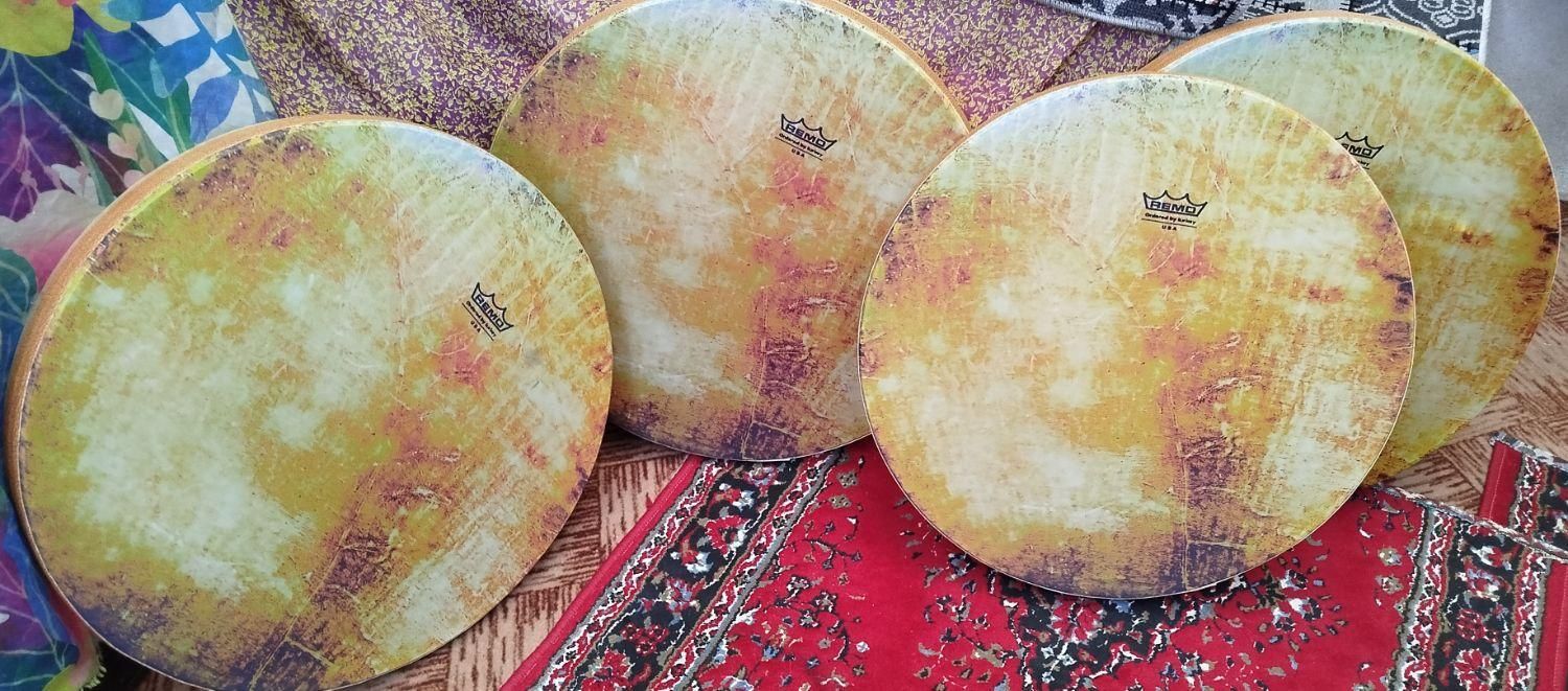 دف خانقاهی|سازهای سنتی|سنندج, |دیوار