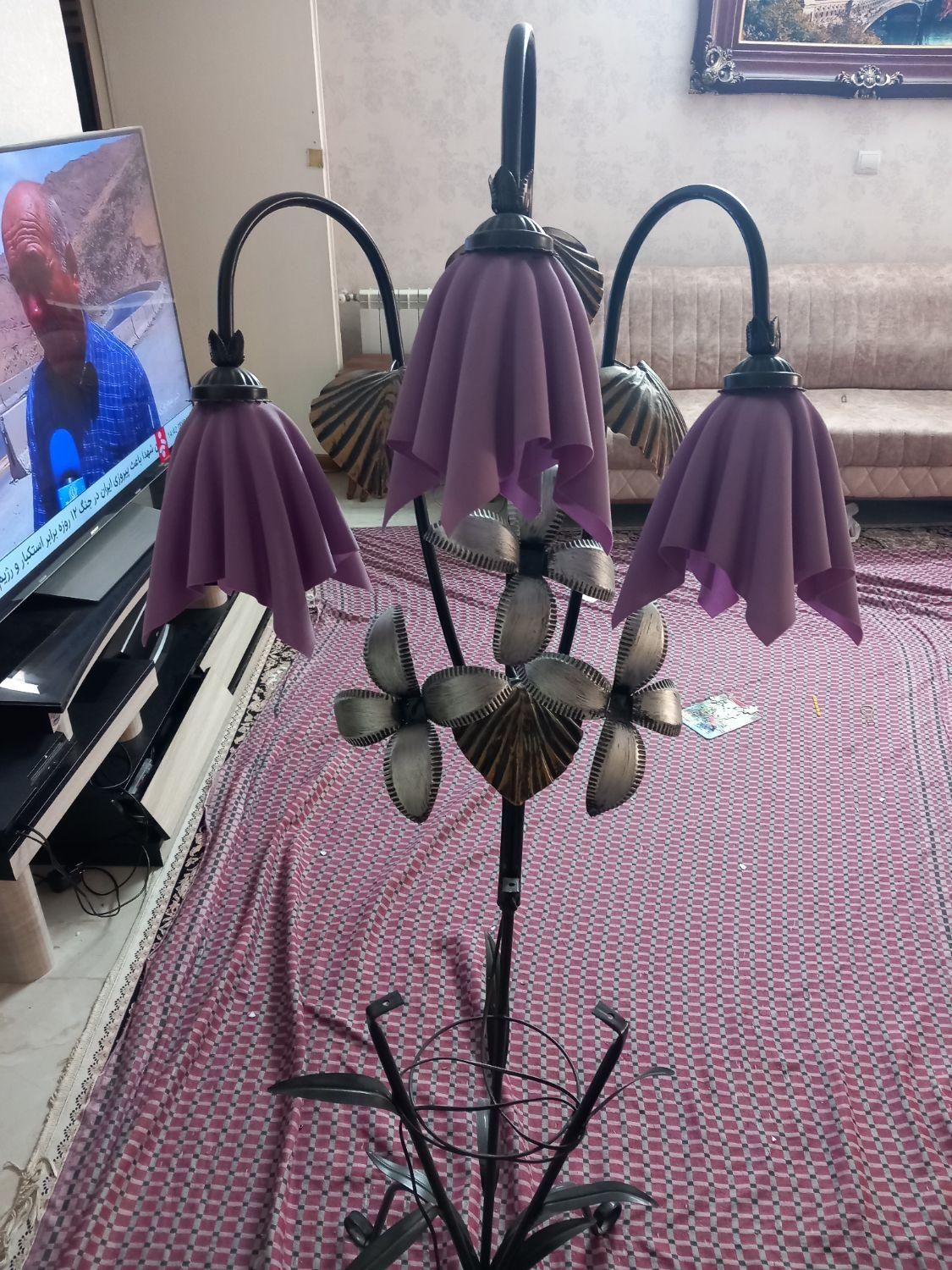 آباژور ۳چراغه|چراغ خواب و آباژور|تهران, افسریه|دیوار
