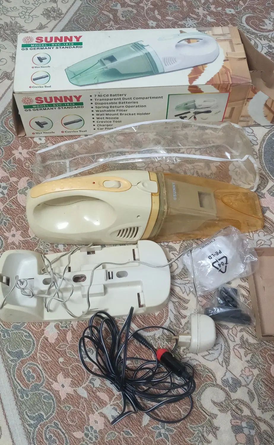 جارو شارژی سانی|جاروبرقی، جارو شارژی، بخارشو|مشهد, هدایت|دیوار