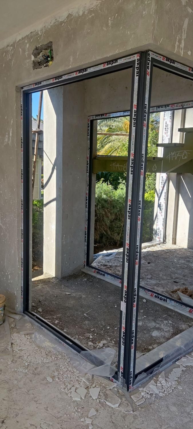 منقل و درب و پنجره دوجداره الومینیومی و توری پلیسه|خدمات پیشه و مهارت|سرخرود, |دیوار