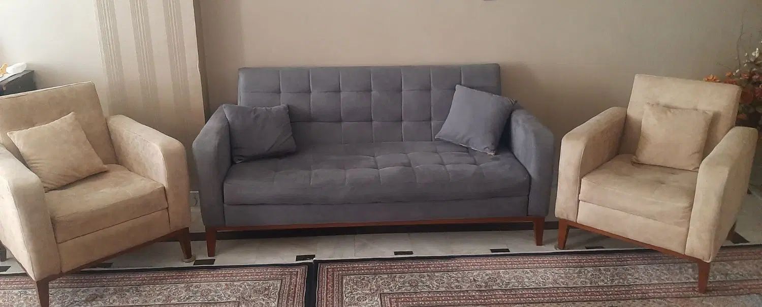 مبل راحتی ۷ نفره|مبلمان خانگی و میز عسلی|تهران, جنت‌آباد جنوبی|دیوار