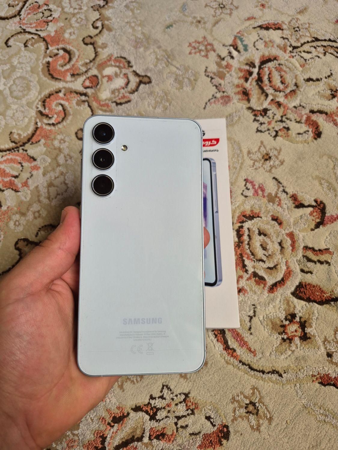 سامسونگ Galaxy A55 با حافظهٔ ۲۵۶ گیگابایت|موبایل|تهران, نظام‌آباد|دیوار