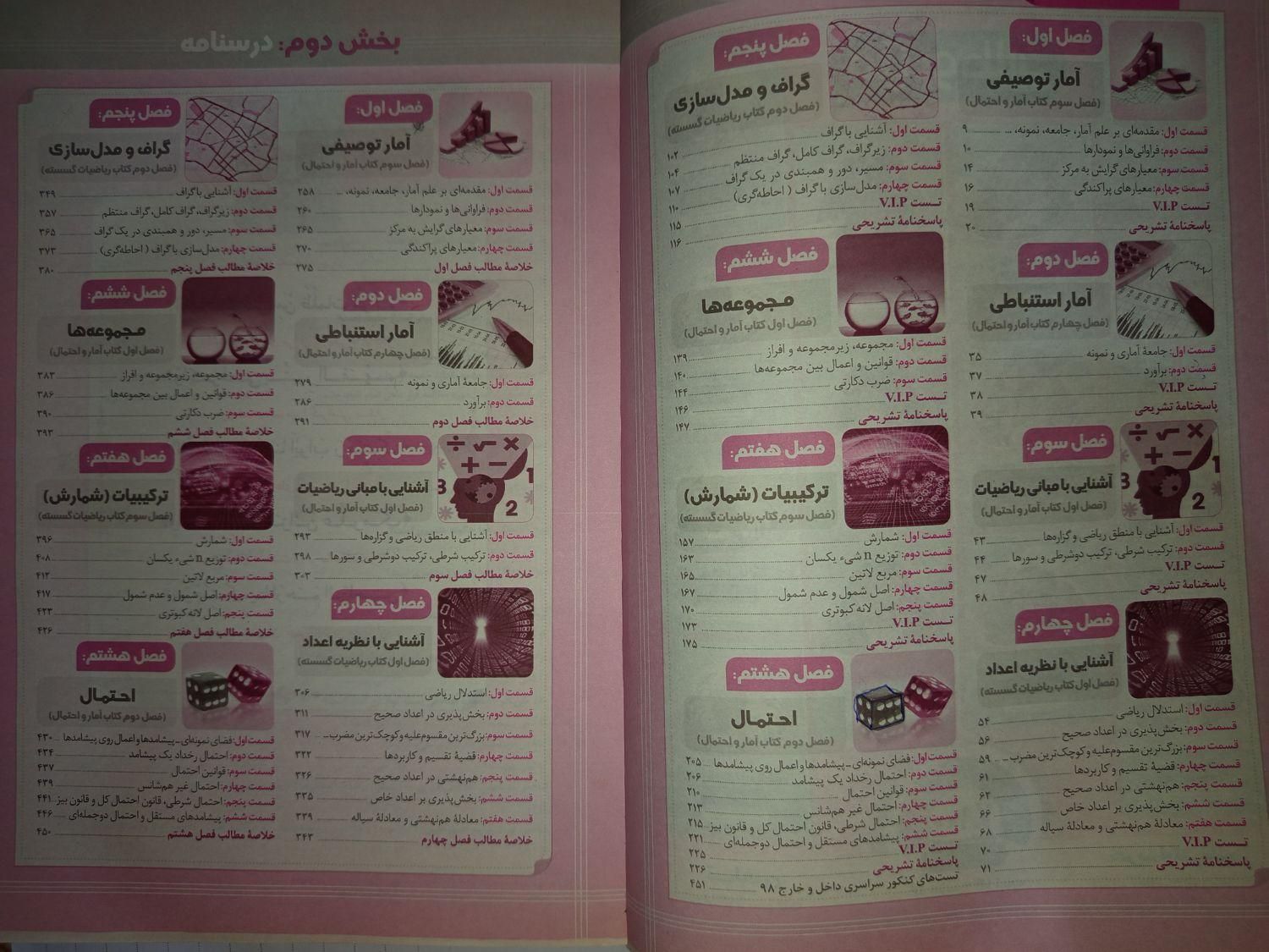 کتاب میکرو طلایی گسسته و آمار و احتمال گاج|کتاب و مجله آموزشی|اصفهان, عمان سامانی|دیوار