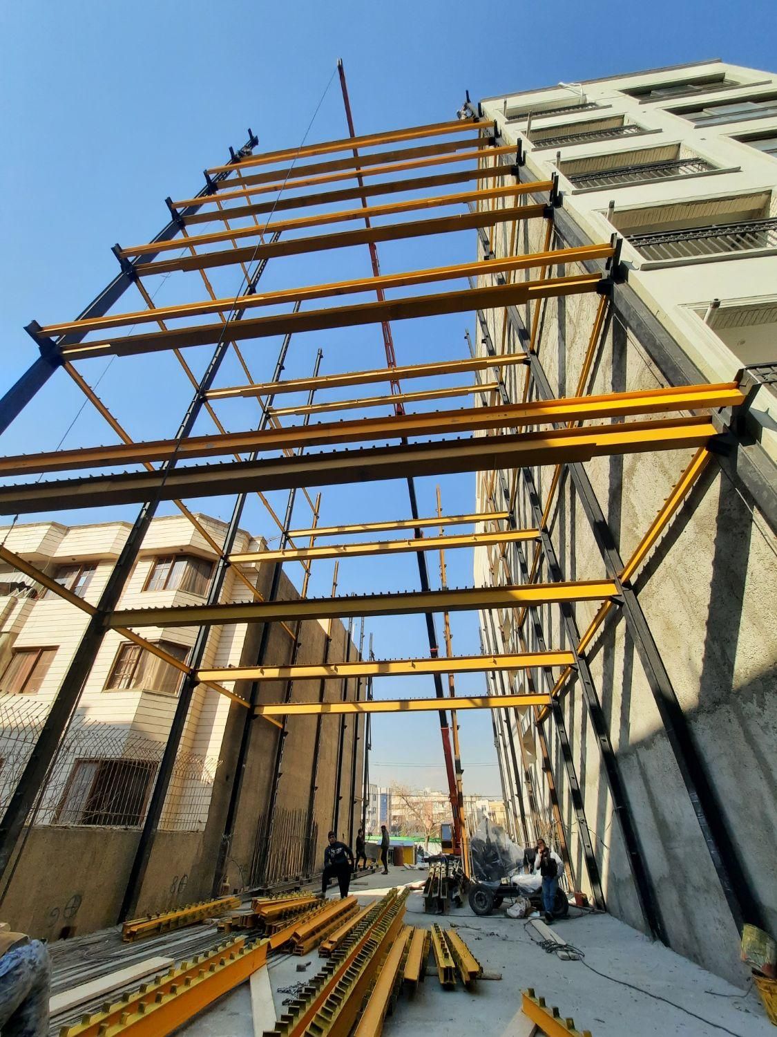 ساخت انواع اسکلت های  فلزی و سوله|خدمات پیشه و مهارت|مشهد, احمدآباد|دیوار