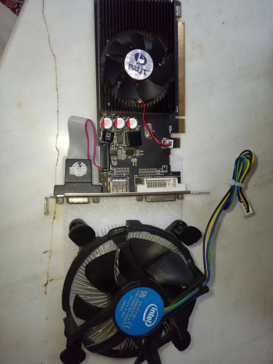 فن اینتل و کارت گرافیک amd|قطعات و لوازم جانبی رایانه|تهران, نصرت|دیوار