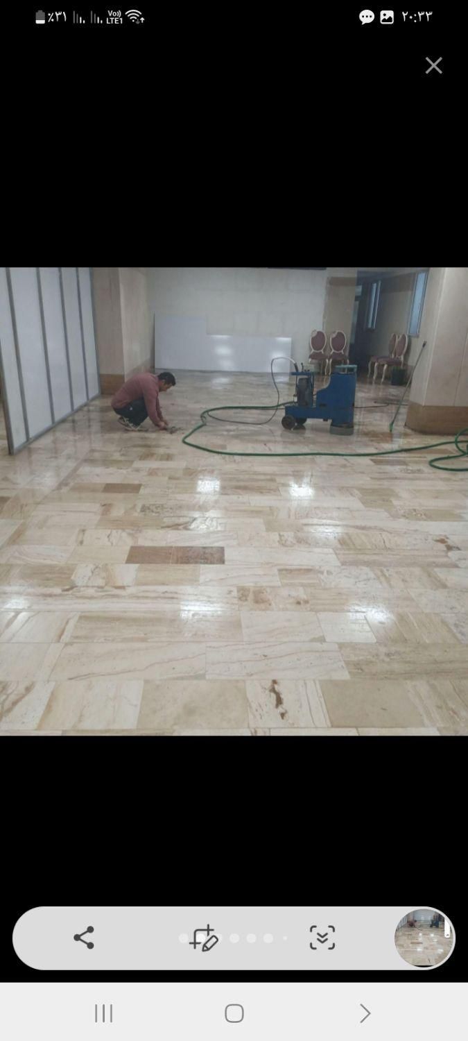 خدمات کفسابی و کف سابی سنگ سابی کفساب خرمشهر|خدمات نظافت|خرمشهر, |دیوار