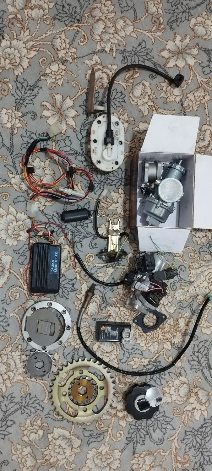لوازم انژکتور و کاربرات هوندا ۲۰۰ تقویتی|قطعات یدکی و لوازم جانبی|الیگودرز, |دیوار