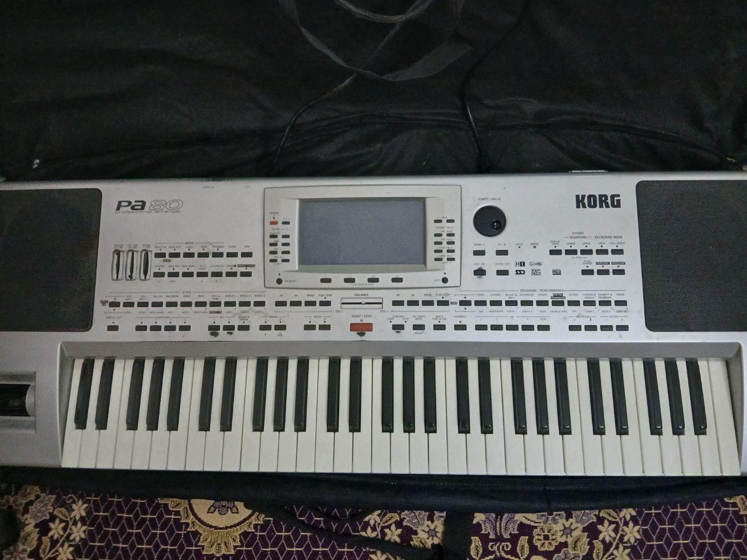 اورگ pa80|پیانو، کیبورد، آکاردئون|اهواز, لشکرآباد|دیوار