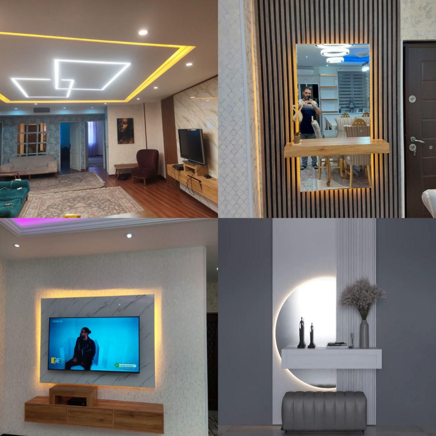 بازسازی،دکوراسیون داخلی،کناف،کاغذدیواری،پارکت|خدمات پیشه و مهارت|قدس, شهر‌قدس|دیوار