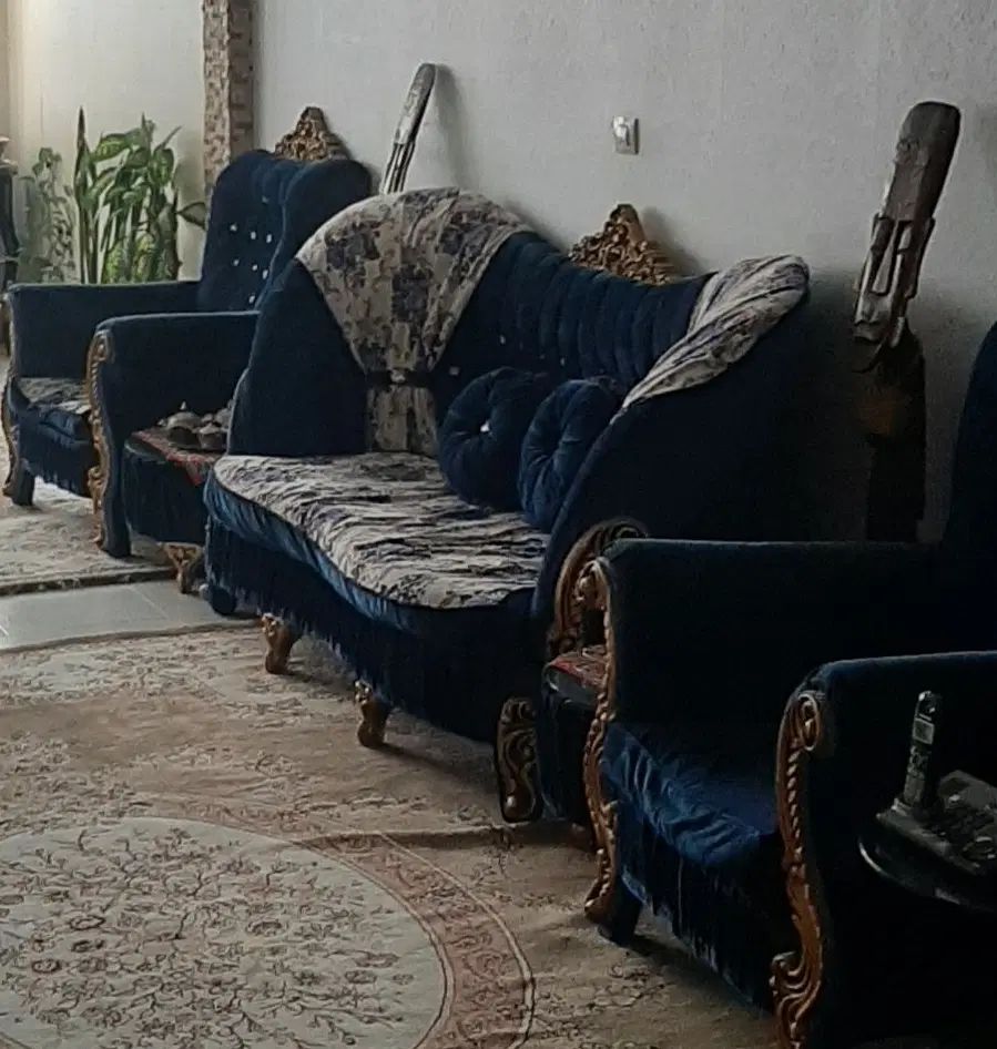 مبلمان ۷ نفره سالم|مبلمان خانگی و میز عسلی|تهران, گرگان|دیوار