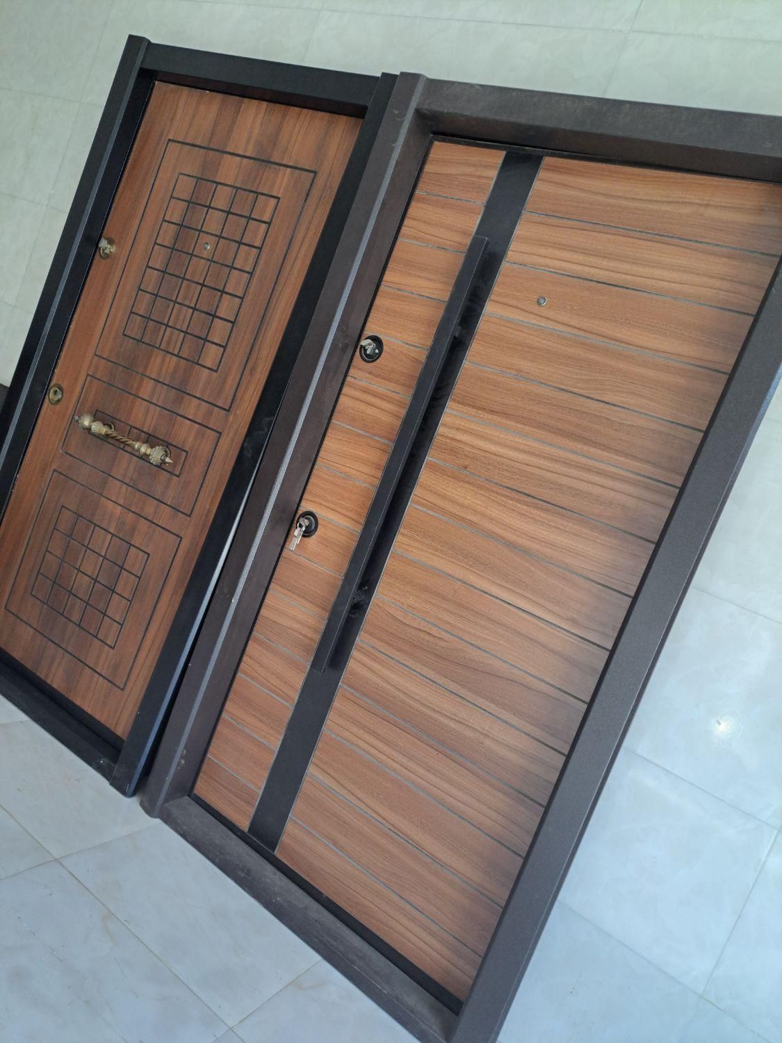 درب ضدسرقت چوب راش چوب ترمو|مصالح و تجهیزات ساختمان|تهران, چیتگر جنوبی|دیوار