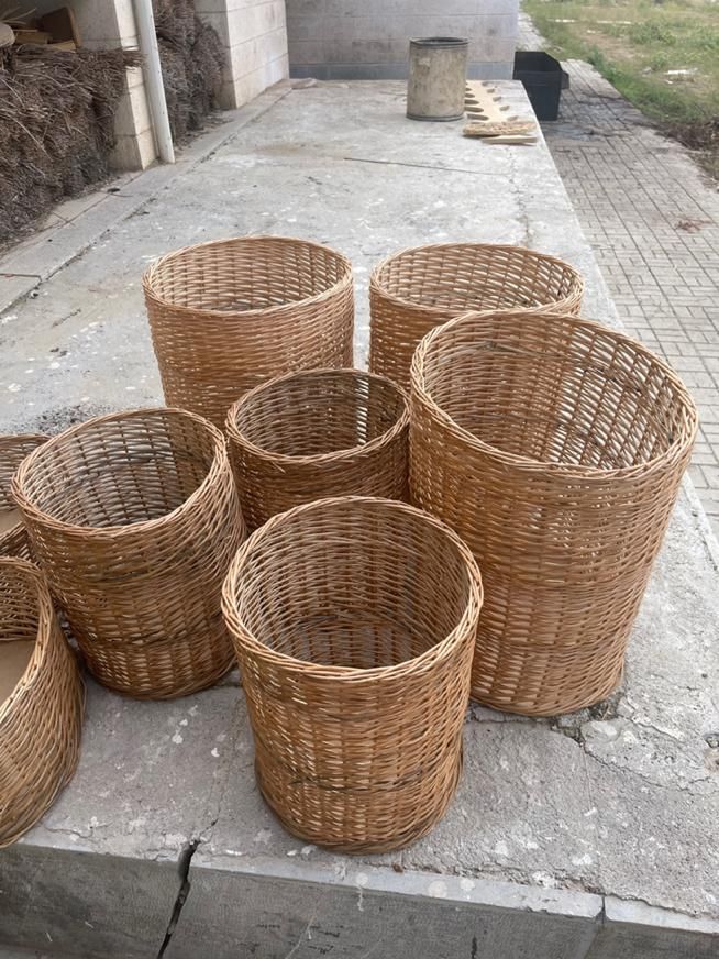 فروش انواع سبد بچه و استوانه حصیری با قیمت ارزان|عمده‌فروشی|همدان, |دیوار
