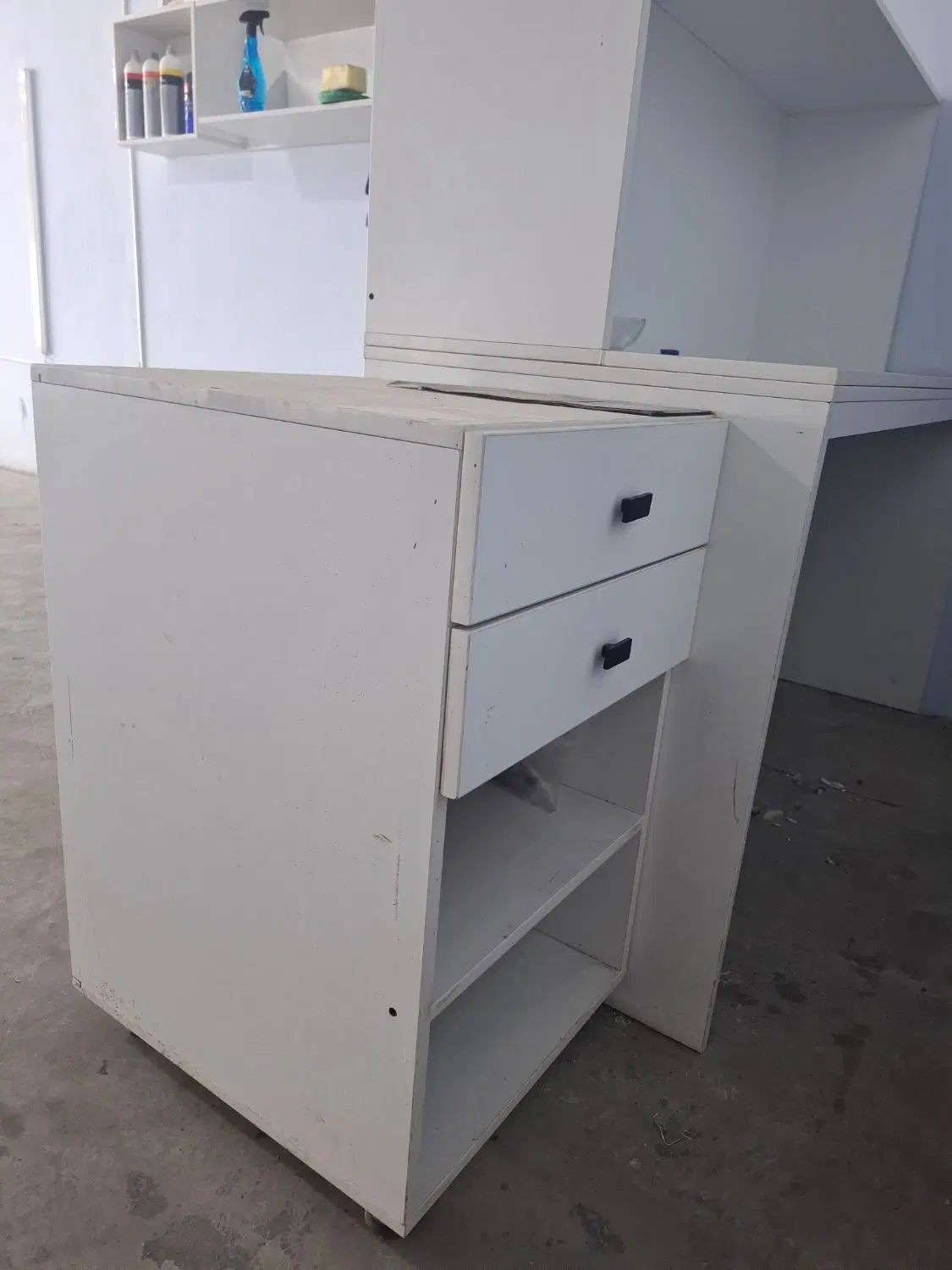 میز کانتر و ویترین و فایل نو یماه کارکرده|فروشگاه و مغازه|قزوین, |دیوار