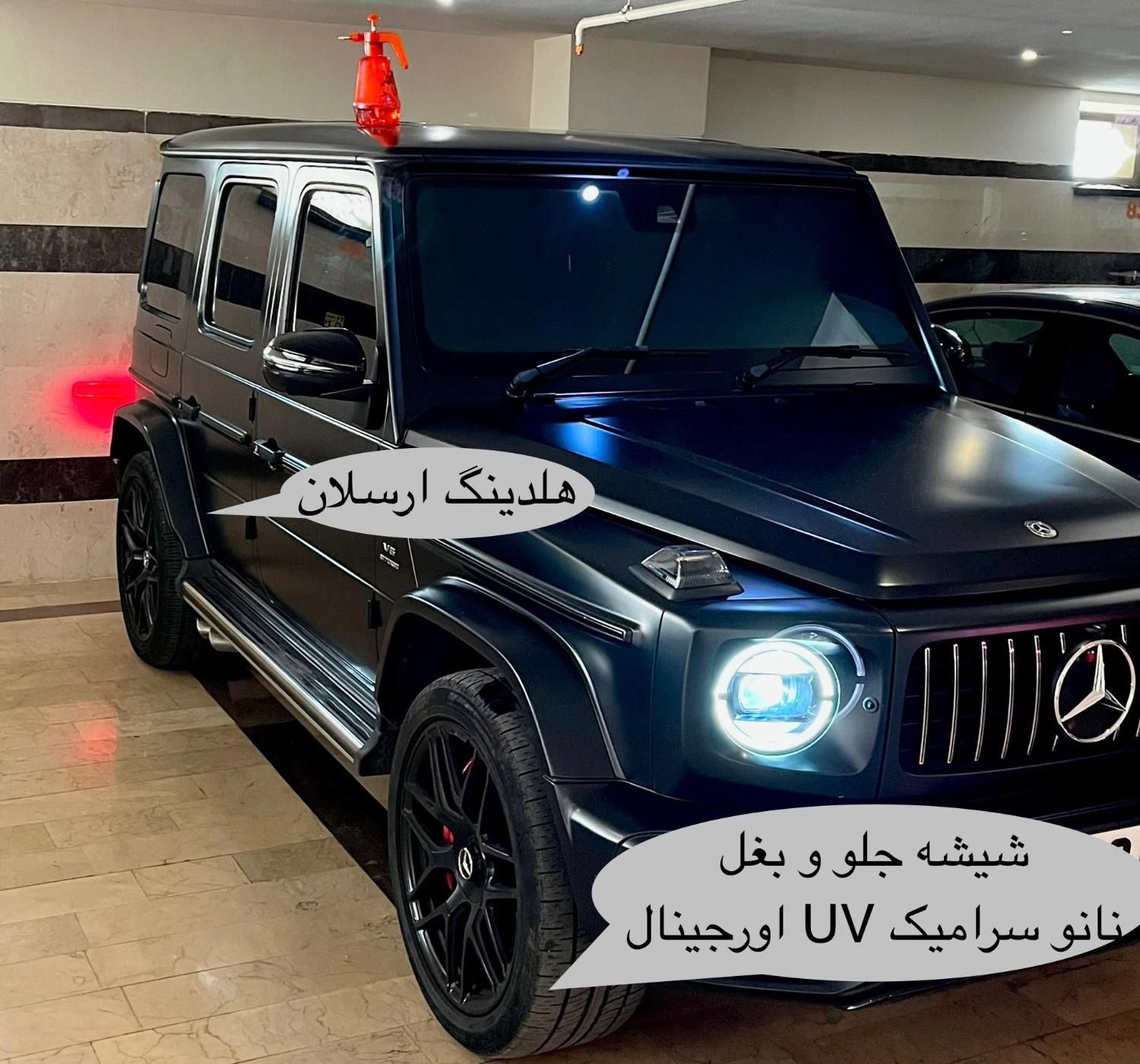 نصب شیشه دودی خودرو تخصصی UV(دیددرشب)درمحل گارانتی|خدمات موتور و ماشین|تهران, نیاوران|دیوار