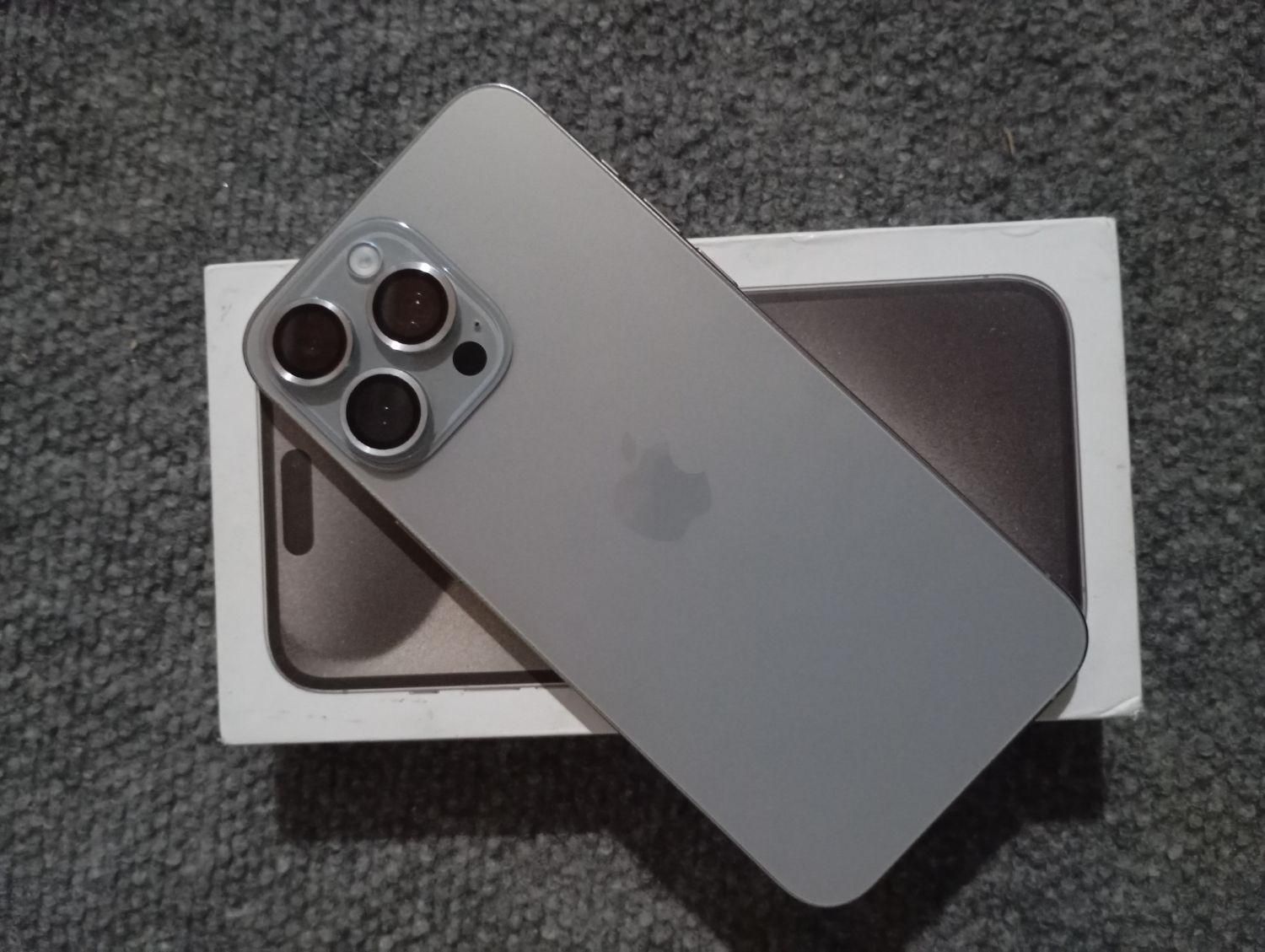 اپل iPhone 15 Pro Max با حافظهٔ ۲۵۶ گیگابایت|موبایل|چابهار, |دیوار