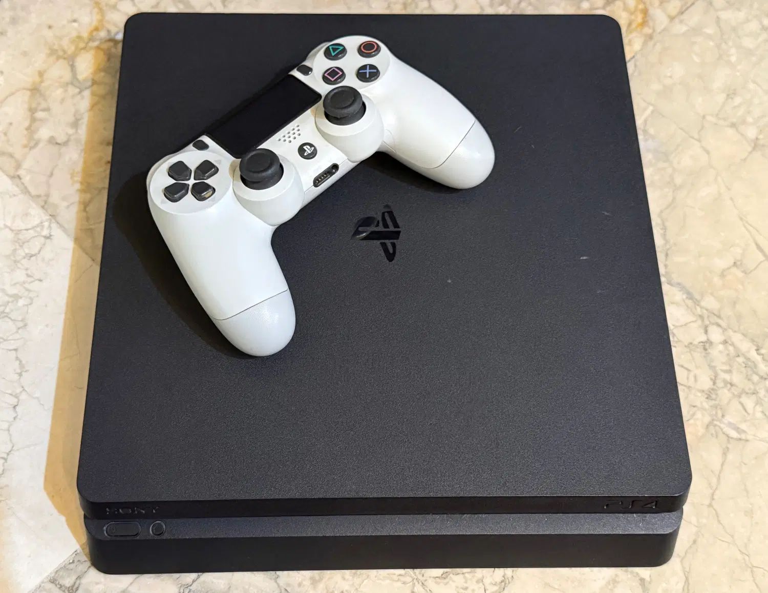 PS4 1TB Slim 1 Controller Version 7.55|کنسول، بازی ویدئویی و آنلاین|تهران, سازمان برنامه جنوبی|دیوار