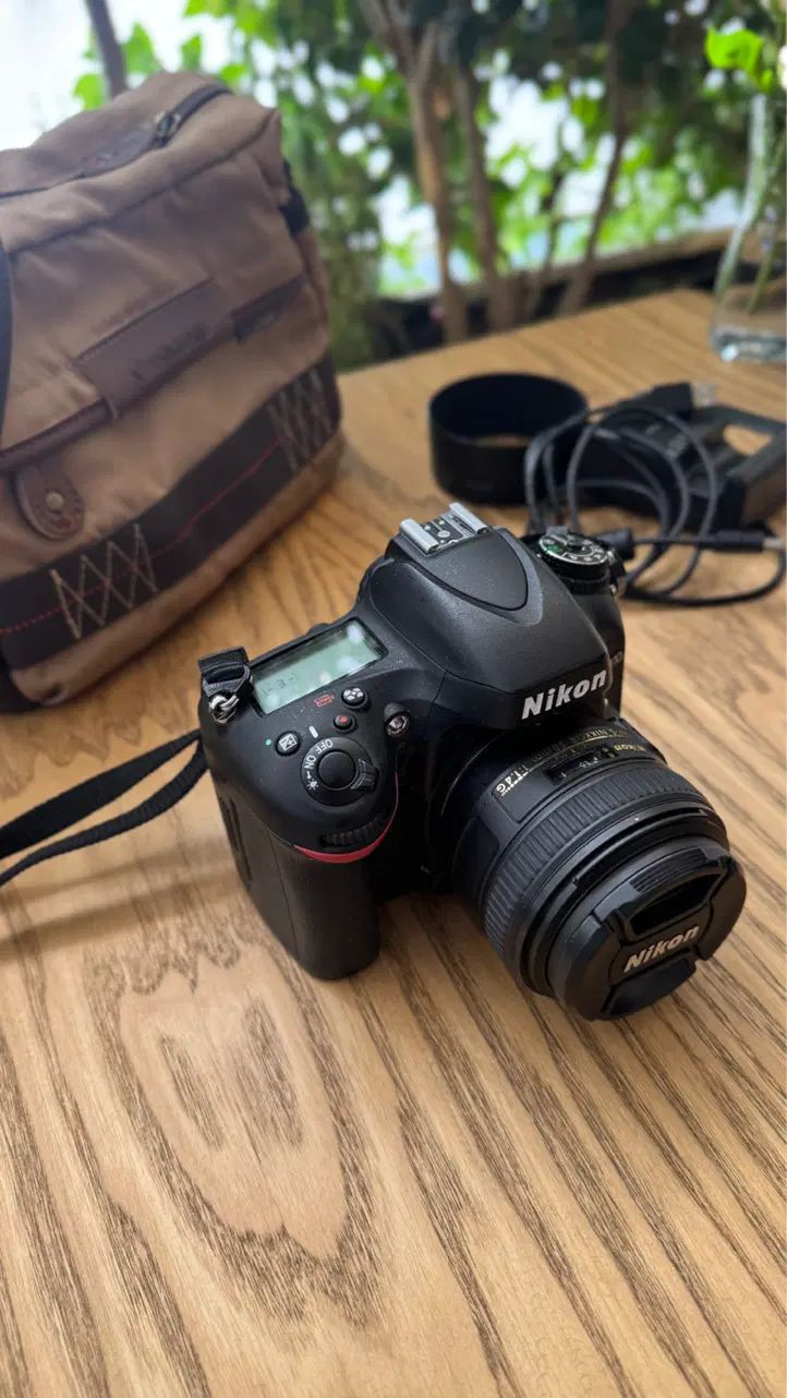 nikon Full frame d610 + lens 50 + bag vangurd|دوربین عکاسی و فیلم‌برداری|تهران, قیطریه|دیوار