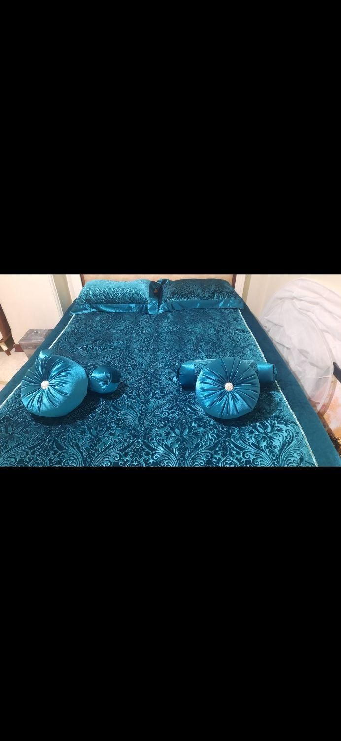 روتختی جنس ترک رنگ فیروزه ای بسیار زیبا گل برجسته|سرویس روتختی|تهران, سبلان (لشگر)|دیوار