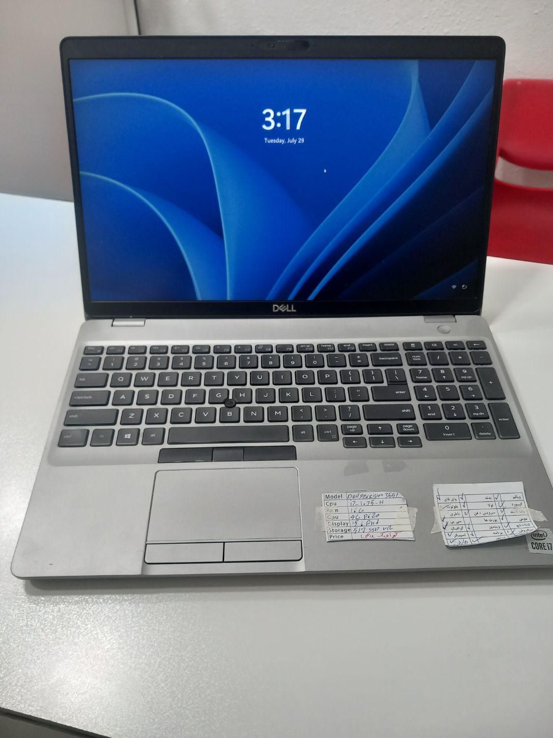 لپ تاپ DELL i7 10thگرافیک4 با گارانتی و اقساطی|رایانه همراه|اراک, |دیوار