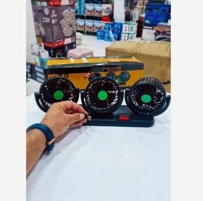 پنکه ۳ عددی ۲ سرعته USB همراه با خوشبو کننده ماشین|پنکه و تصفیه‌کنندهٔ هوا|شیراز, بازار|دیوار