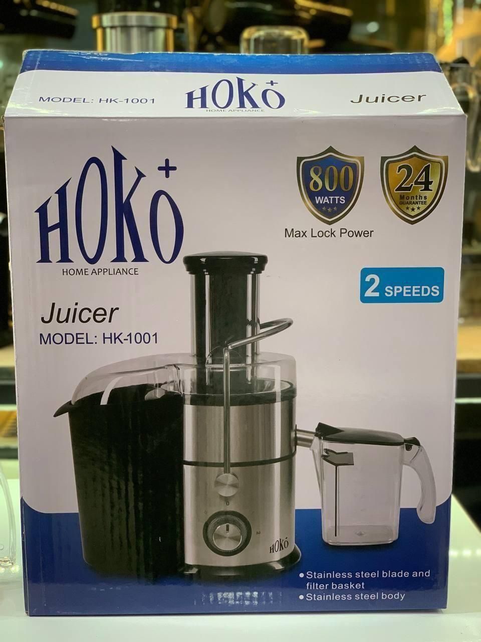 آبمیوه گیری Hoko+ دوسال گارانتی بدنه استیل|آبمیوه‌گیر و آب‌مرکبات‌گیر|مشهد, طلاب|دیوار