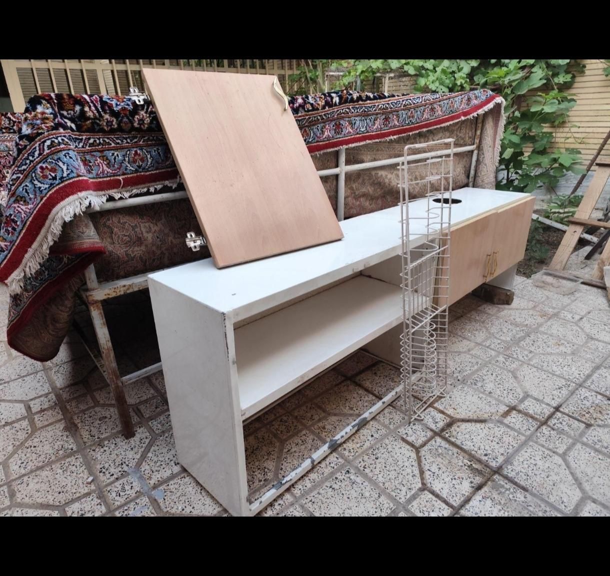 کابینت آبچکان و هود|آب‌چکان و نظم‌دهنده ظروف|فولادشهر, C5|دیوار