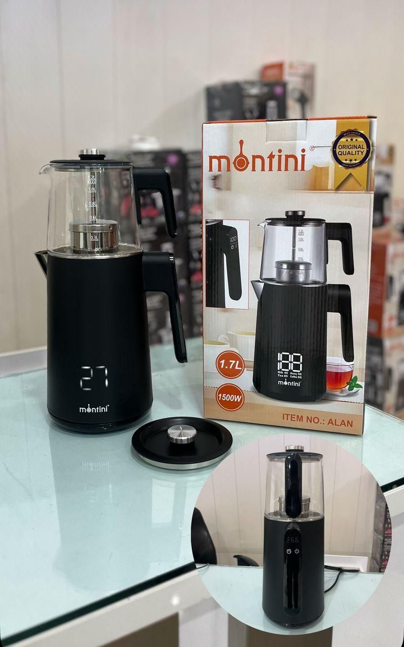 چایساز روهمی مونتینی چای ساز چاییساز لمسی|سماور، چایساز، قهوهساز|قم, علی آباد سعدگان|دیوار