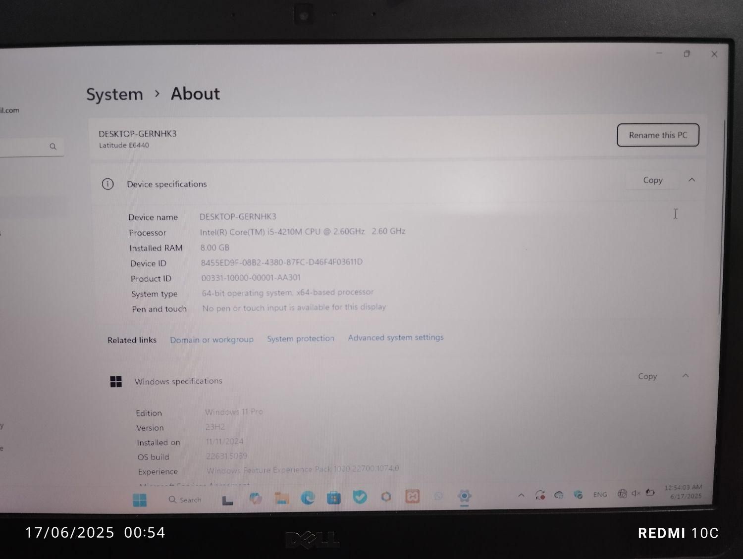 لپ تاپ Dell|رایانه همراه|کرمان, |دیوار
