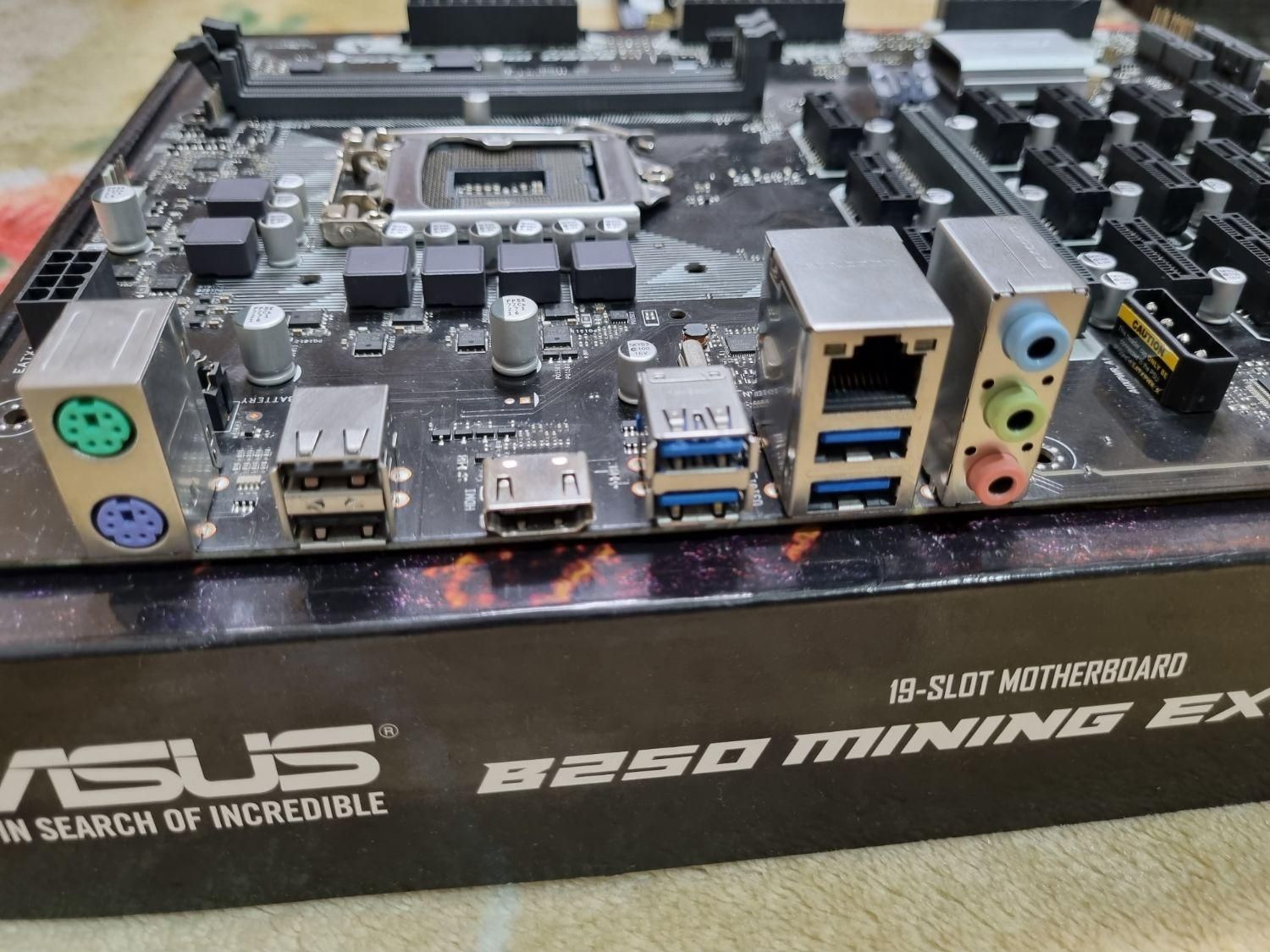 مادربرد asus b250 mining|قطعات و لوازم جانبی رایانه|شیراز, شهرک بهشتی|دیوار