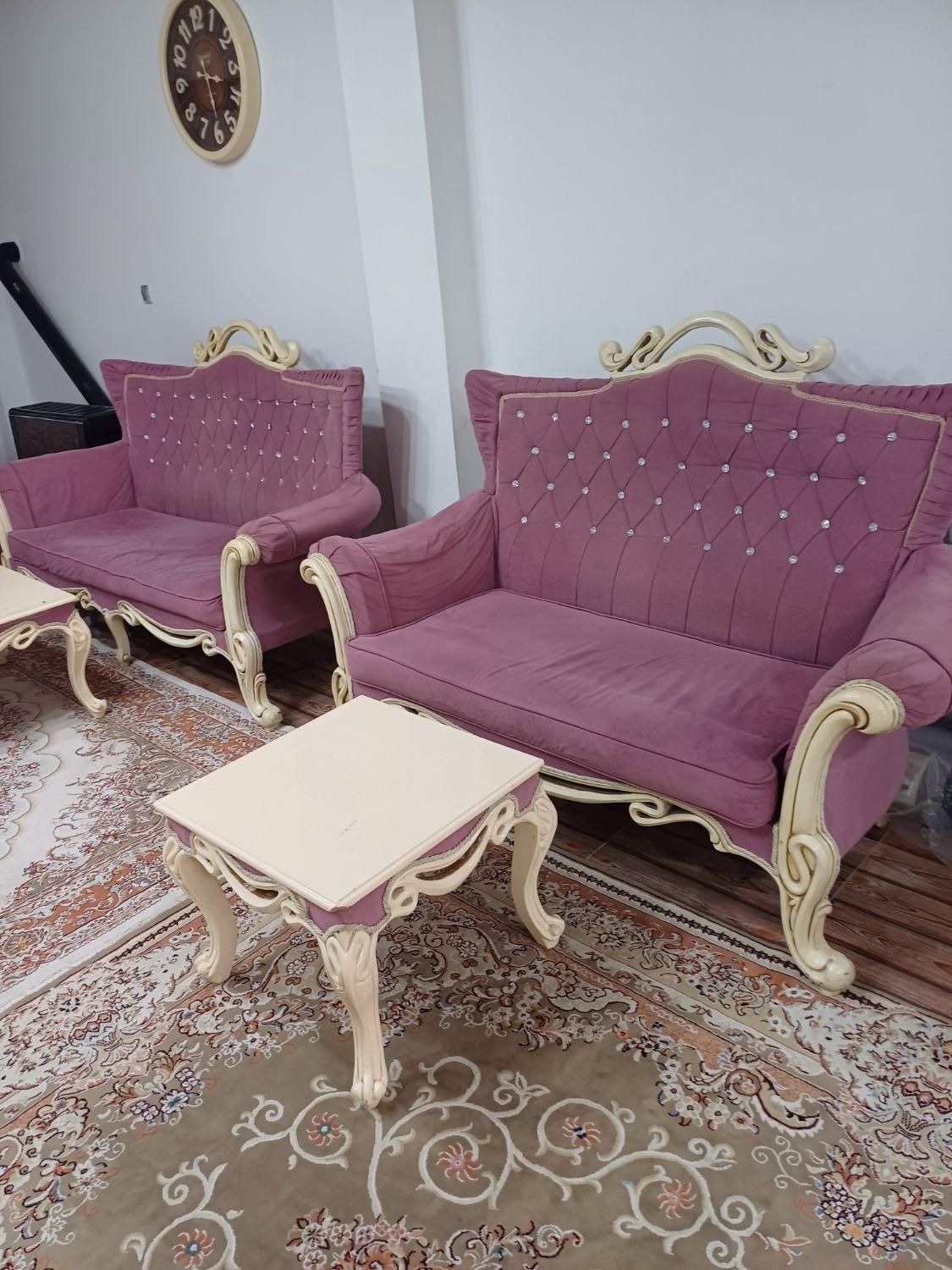 مبلمان هفت نفره|مبلمان خانگی و میز عسلی|چالوس, |دیوار