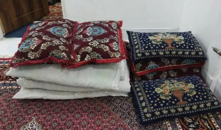 رختخواب بالش|رختخواب، بالش، پتو|مشهد, شهید آوینی|دیوار