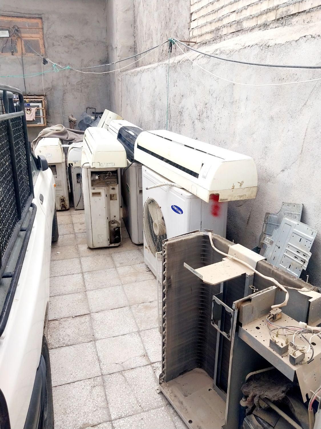 فروش و خریدار کولر گازی سوخته وسالم (مخریم)|کولر گازی و فنکوئل|آبادان, |دیوار