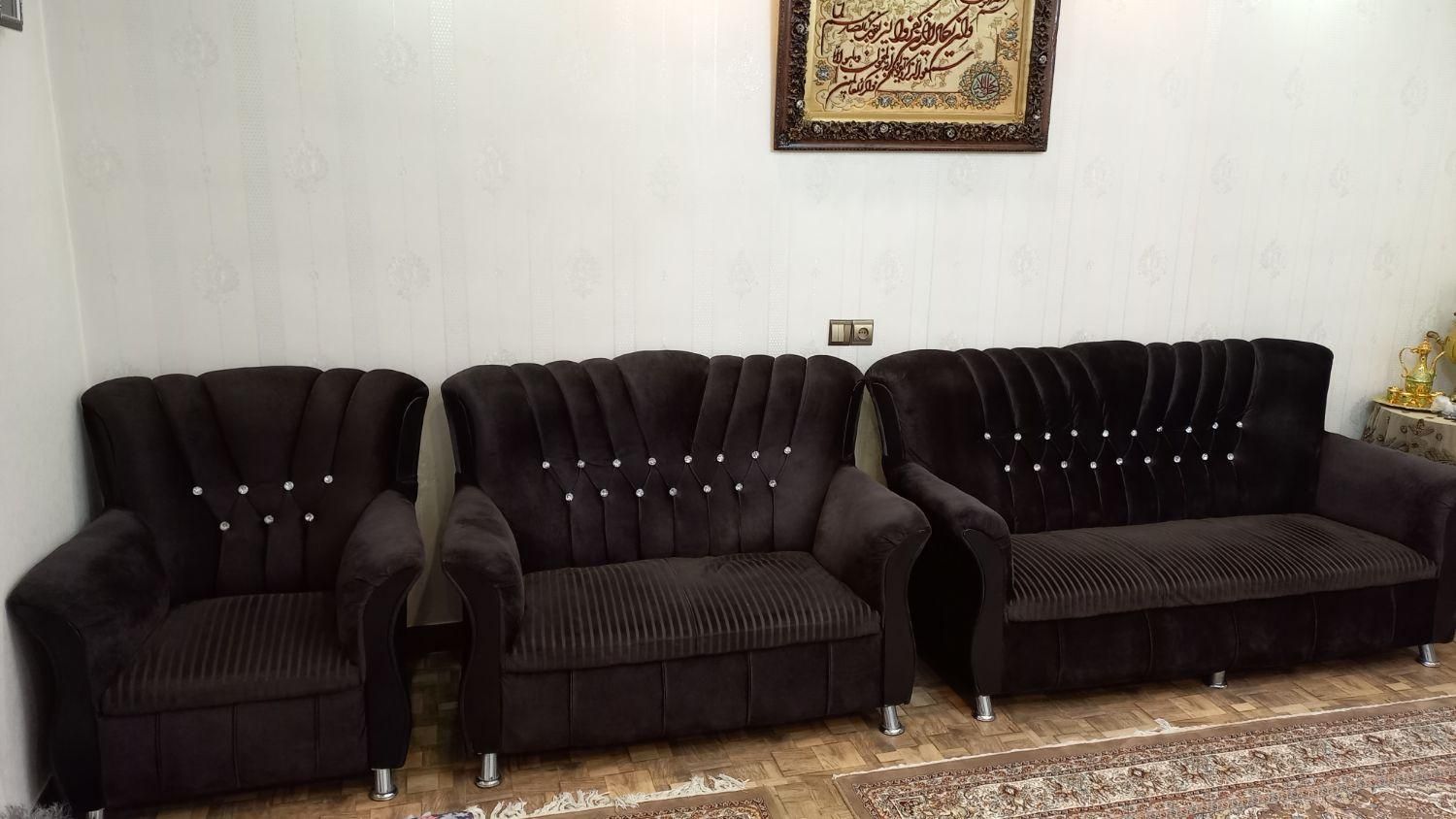 مبل راحتی|مبلمان خانگی و میز عسلی|کرج, آق تپه|دیوار