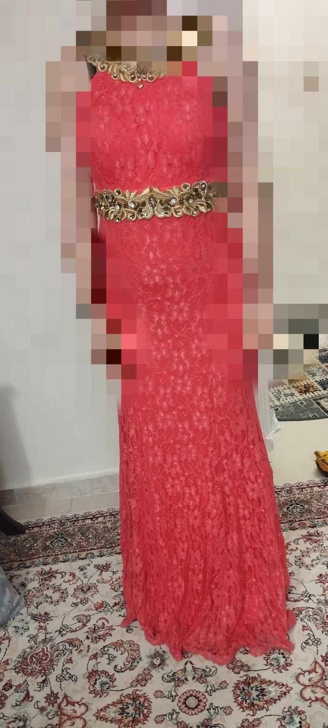 لباس مجلسی گیپور سایز ۳۸ تا ۴۰|لباس|مشهد, وکیلآباد|دیوار