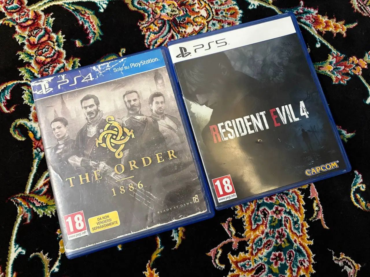 بازی resident evil 4 و order|کنسول، بازی ویدئویی و آنلاین|تهران, دارآباد|دیوار
